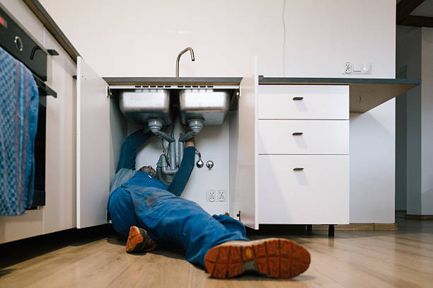 Professional Drain Cleaning technician working in Camp Grove, IL